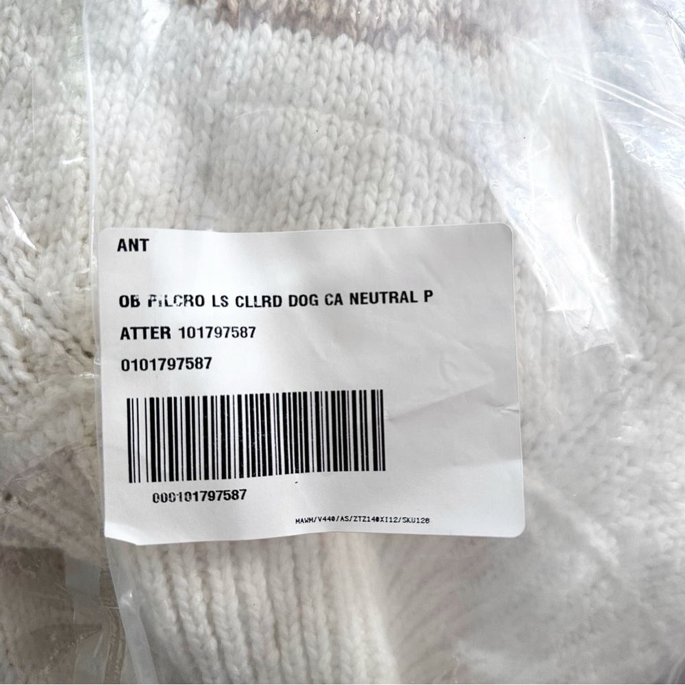 Anthropologie The Jesse Dog Icon Cardigan Sweater by Pilcro Golden Retriever - Picture 15 of 15